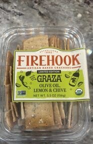 FIREHOOK OLIVE OIL, LEMON & CHIVE Chips