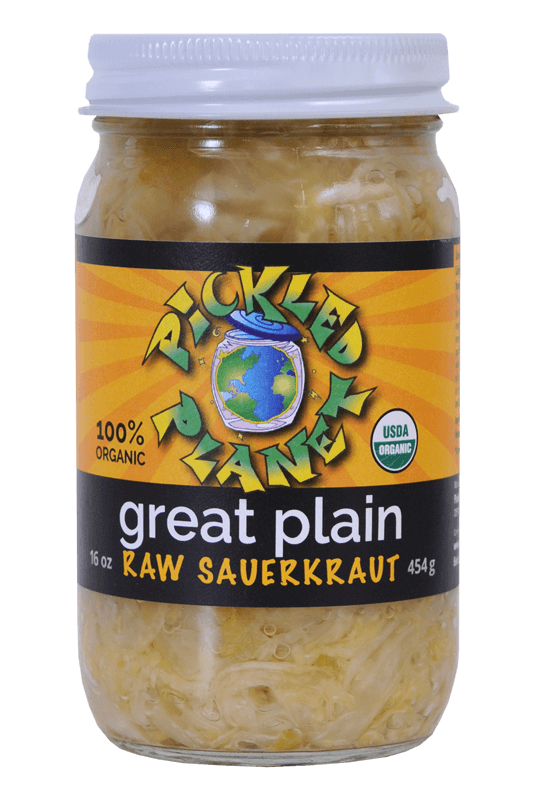 Pickled Planet Llc 100% Organic Raw Sauerkraut
