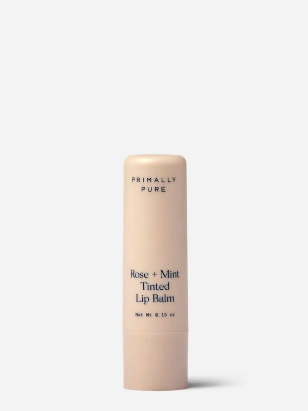 Primally Pure Rose + Mint Tinted Lip Balm