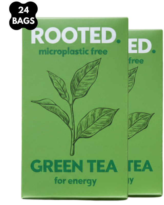 Rooted Organic Green Tea (Microplastic Free)